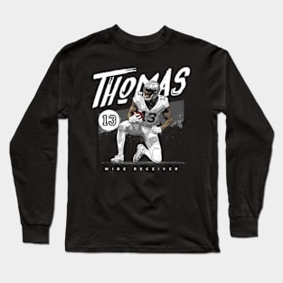 Michael Thomas New Orleans Grunge Long Sleeve T-Shirt